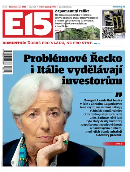 E-magazín E15 - 3.12.2020 - CZECH NEWS CENTER a. s.