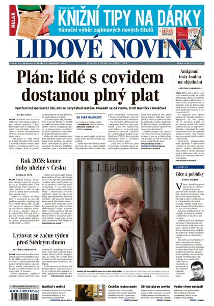 E-magazín LN - 5.12.2020 - MAFRA, a.s.