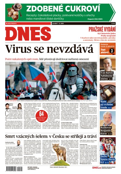 E-magazín MF DNES - 7.12.2020 - MAFRA, a.s.
