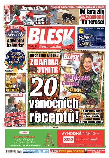E-magazín Blesk - 7.12.2020 - CZECH NEWS CENTER a. s.