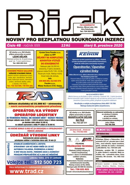 E-magazín Risk 48/2020 - Risk
