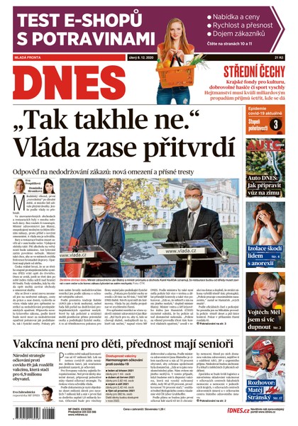E-magazín MF DNES - 8.12.2020 - MAFRA, a.s.