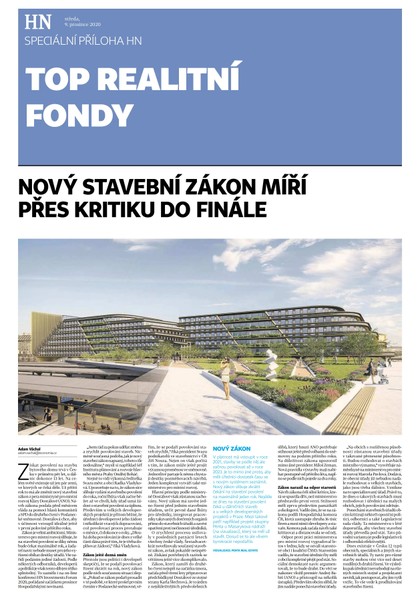 E-magazín HN 237 - 09.12.2020 Top realiltní fondy - Economia, a.s.