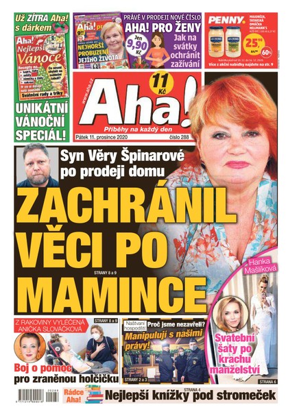 E-magazín AHA! - 11.12.2020 - CZECH NEWS CENTER a. s.