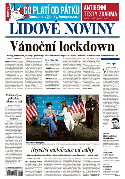 E-magazín LN - 15.12.2020 - MAFRA, a.s.