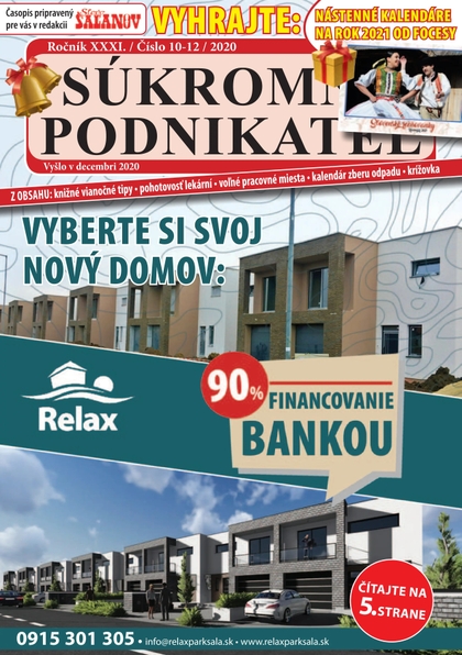 E-magazín Súkromný podnikateľ 10-12/2020 - Fantázia media, s. r. o.