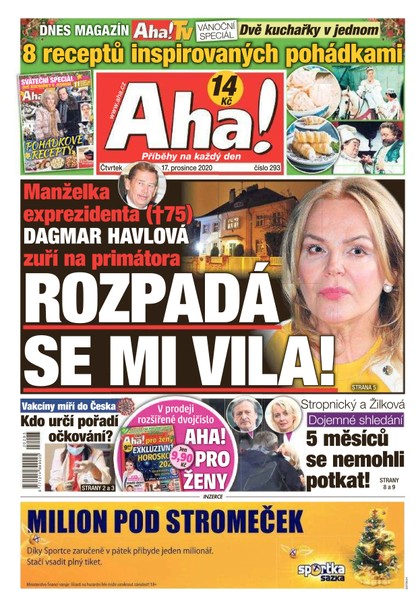 E-magazín AHA! - 17.12.2020 - CZECH NEWS CENTER a. s.