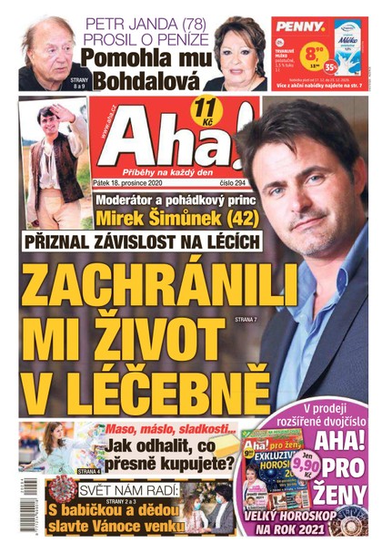 E-magazín AHA! - 18.12.2020 - CZECH NEWS CENTER a. s.