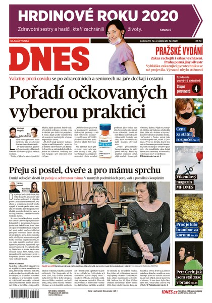 E-magazín MF DNES - 19.12.2020 - MAFRA, a.s.