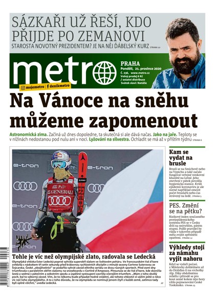 E-magazín METRO - 21.12.2020 - MAFRA, a.s.
