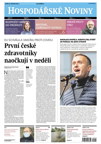 E-magazín HN 246 - 22.12.2020 - Economia, a.s.