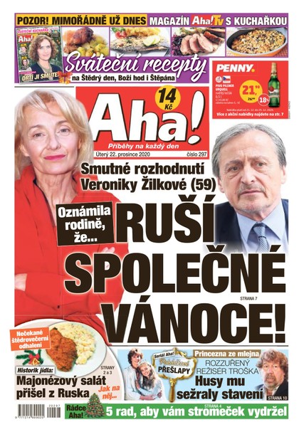 E-magazín AHA! - 22.12.2020 - CZECH NEWS CENTER a. s.