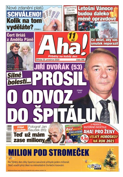 E-magazín AHA! - 23.12.2020 - CZECH NEWS CENTER a. s.