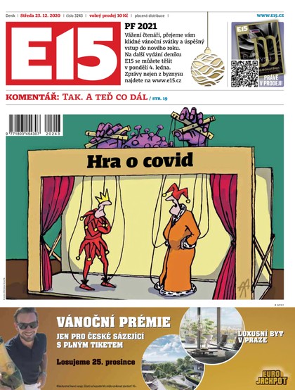 E-magazín E15 - 23.12.2020 - CZECH NEWS CENTER a. s.