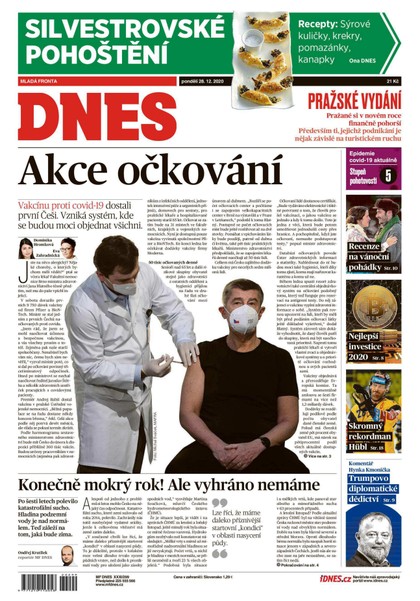 E-magazín MF DNES - 28.12.2020 - MAFRA, a.s.