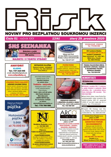 E-magazín Risk 51/2020 - Risk
