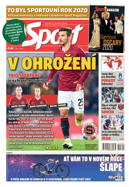 E-magazín Sport - 31.12.2020 - CZECH NEWS CENTER a. s.