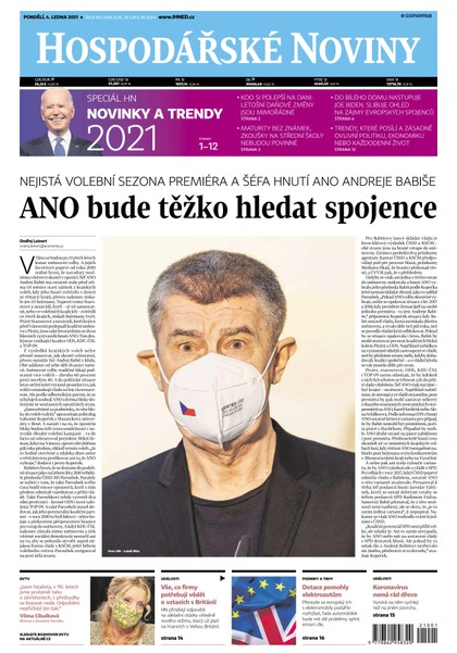 E-magazín HN 001 - 04.01.2021 - Economia, a.s.