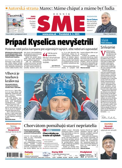 E-magazín SME 4-1-2021 - Petit Press, a.s. 