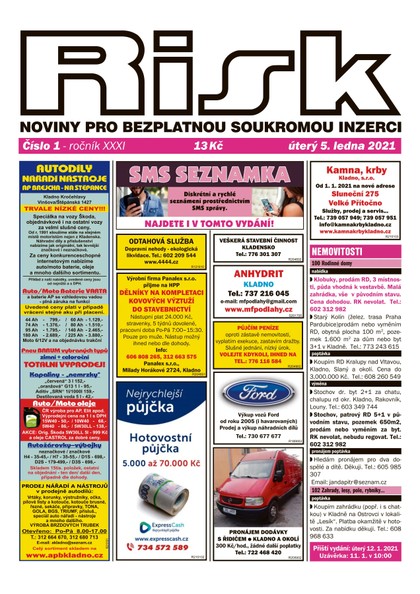 E-magazín Risk 1/2021 - Risk