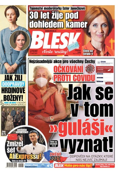 E-magazín Blesk - 5.1.2020 - CZECH NEWS CENTER a. s.