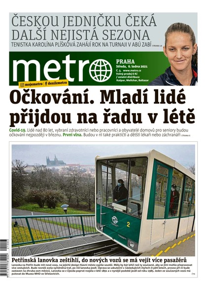 E-magazín METRO - 6.1.2021 - MAFRA, a.s.