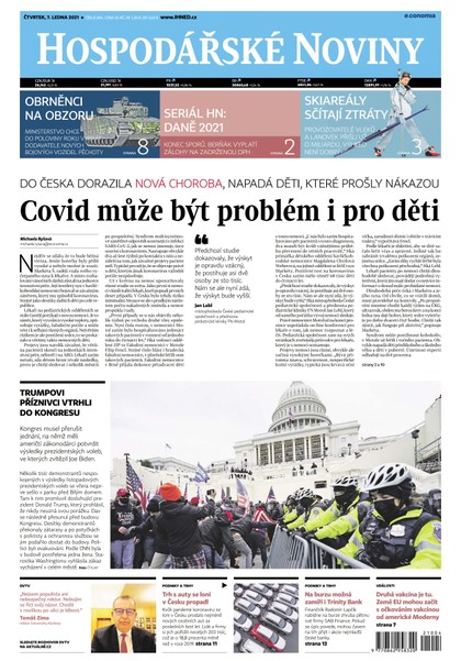 E-magazín HN 004 - 7.1.2021 - Economia, a.s.