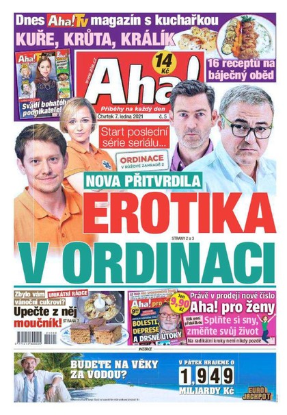 E-magazín AHA! - 7.1.2021 - CZECH NEWS CENTER a. s.