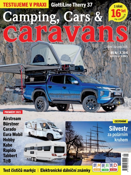 E-magazín Camping, Cars &amp; Caravans 1/2021 - NAKLADATELSTVÍ MISE, s.r.o.