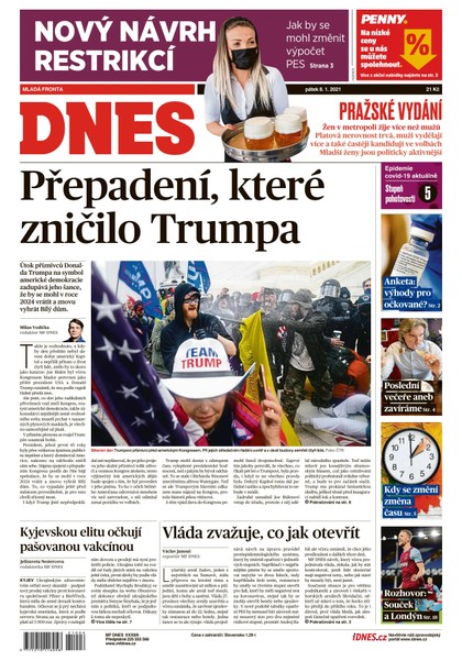 E-magazín MF DNES - 8.1.2021 - MAFRA, a.s.