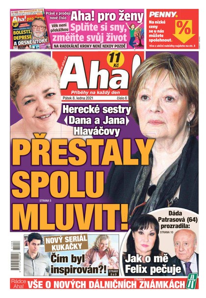 E-magazín AHA! - 8.1.2021 - CZECH NEWS CENTER a. s.