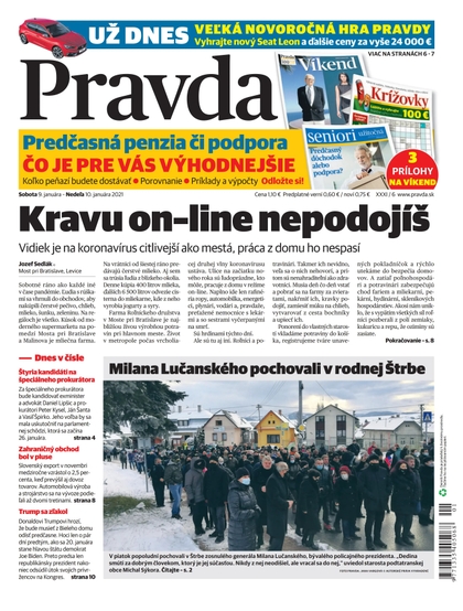 E-magazín Denník Pravda 9. 1. 2021 - OUR MEDIA SR a. s.