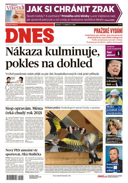 E-magazín MF DNES - 9.1.2021 - MAFRA, a.s.
