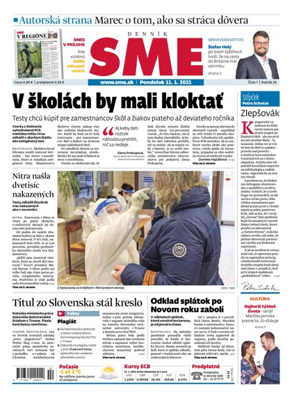 E-magazín SME 11-1-2021 - Petit Press, a.s. 