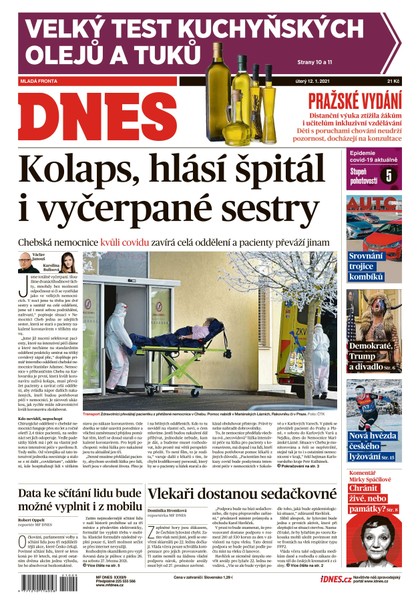 E-magazín MF DNES - 12.1.2021 - MAFRA, a.s.