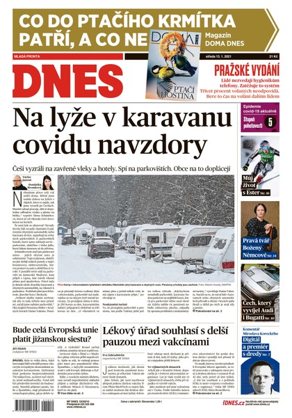 E-magazín MF DNES - 13.1.2021 - MAFRA, a.s.