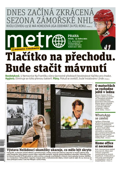 E-magazín METRO - 13.1.2021 - MAFRA, a.s.