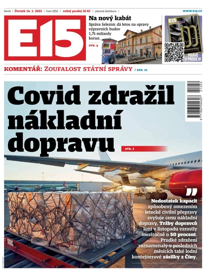 E-magazín E15 - 14.1.2021 - CZECH NEWS CENTER a. s.
