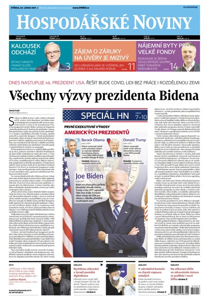 E-magazín HN 013 - 20.1.2021 - Economia, a.s.