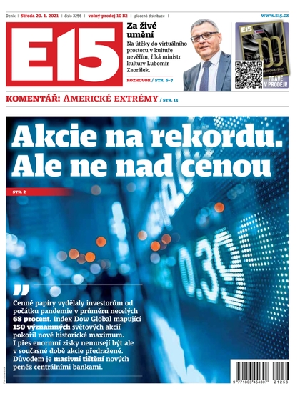 E-magazín E15 - 20.1.2021 - CZECH NEWS CENTER a. s.