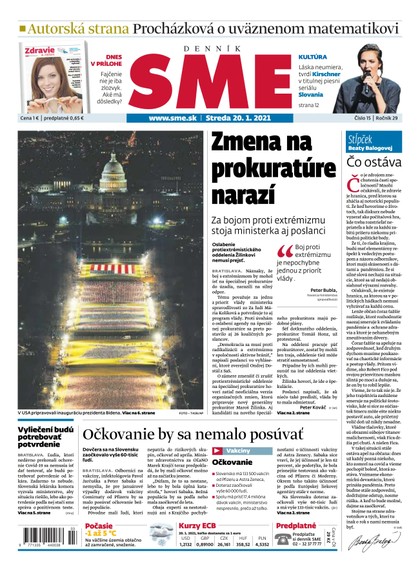 E-magazín SME 20-1-2021 - Petit Press, a.s. 