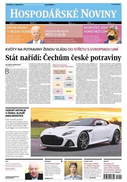 E-magazín HN 014 - 21.1.2021 - Economia, a.s.
