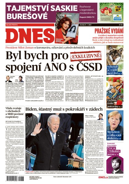 E-magazín MF DNES - 21.1.2021 - MAFRA, a.s.