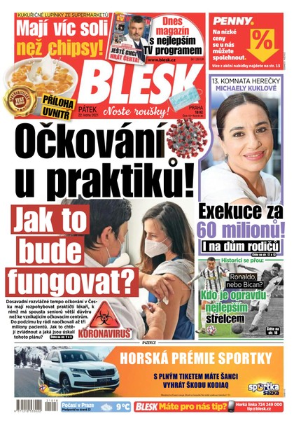 E-magazín Blesk - 22.1.2021 - CZECH NEWS CENTER a. s.