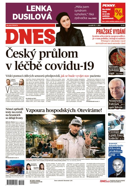 E-magazín MF DNES - 25.1.2021 - MAFRA, a.s.