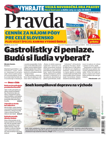 E-magazín Denník Pravda 26. 1. 2021 - OUR MEDIA SR a. s.
