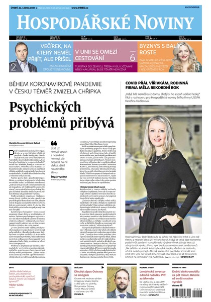 E-magazín HN 017 - 26.01.2021 - Economia, a.s.