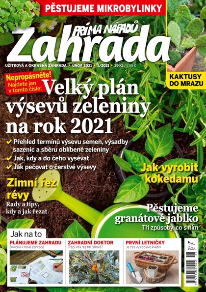 E-magazín Zahrada prima nápadů 1/2021 - Jaga Media, s. r. o.
