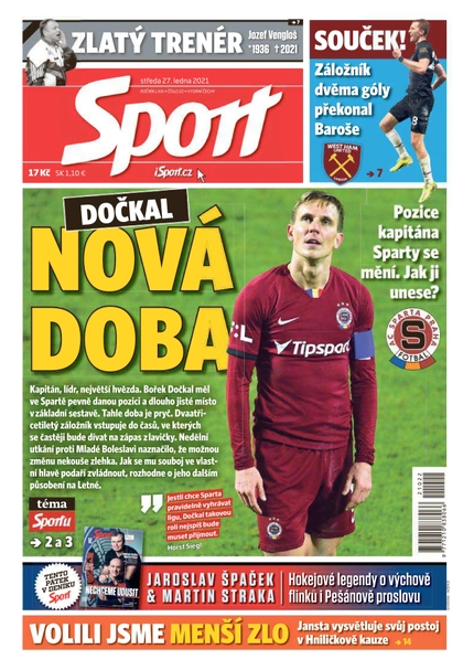 E-magazín Sport - 27.1.2021 - CZECH NEWS CENTER a. s.