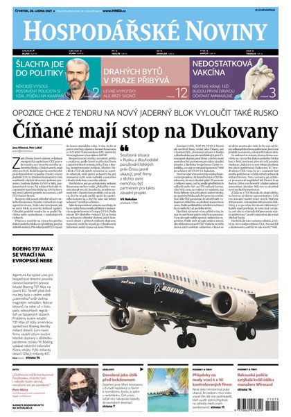 E-magazín HN 019 - 28.01.2021 - Economia, a.s.